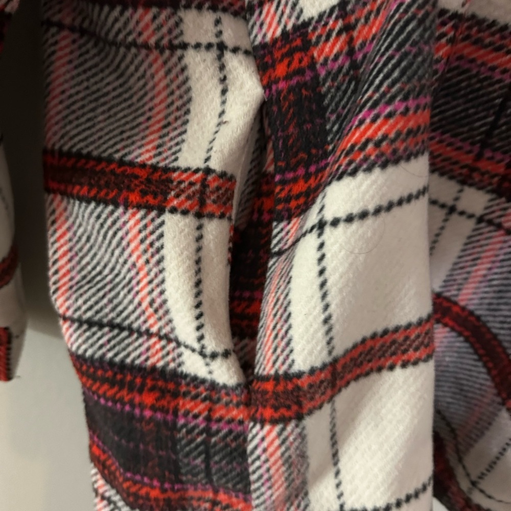 Universal Thread Plaid Shacket - Size large - Picture 5 of 12